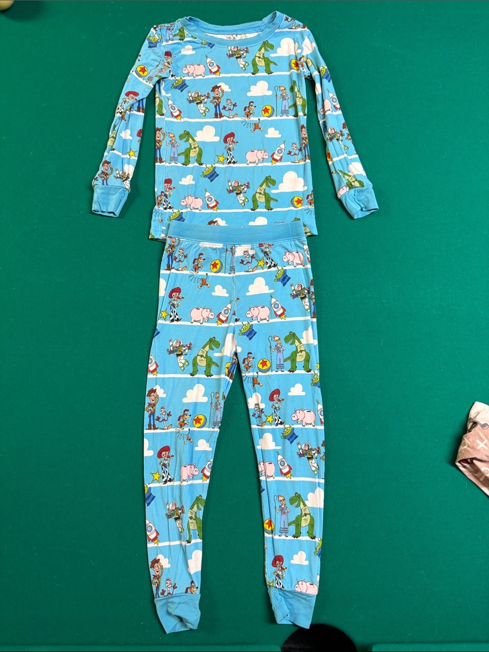 Little Sleepies Light Blue Toy Story Character Pajama Set